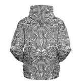 Mushwomb Black and White Hoodie