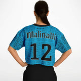 Malinalli #12 Cropped Football Jersey