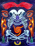 Transcending the Flesh - 12x8 Canvas - Canvas prints