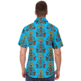 Children of the corn Short Sleeve Button Down Shirt