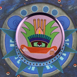 Acatl day sign, #13 Reed Aztec Glyph: Print / Sticker / Magnet / Button / Pocket Mirror