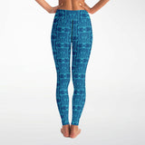 Papel Picado Tlaloc Leggings