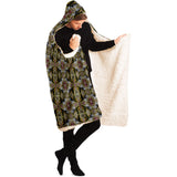Turtle Island Kaleidoscope Hooded Blanket