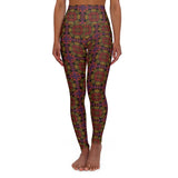 Enter the Void of Fire  High Waisted Leggings