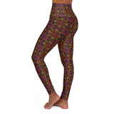 Enter the Void of Fire  High Waisted Leggings