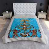 Children of the Corn Crushed Velvet Blanket