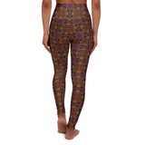 Enter the Void of Fire  High Waisted Leggings