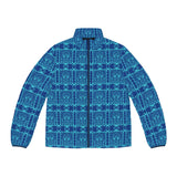 Papel Picado Tlaloc Men's Puffer Jacket