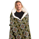 Turtle Island Kaleidoscope Hooded Blanket