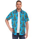 Children of the corn Short Sleeve Button Down Shirt