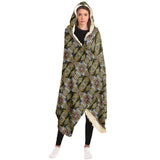 Turtle Island Kaleidoscope Hooded Blanket