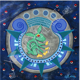 Tochtli in La Luna, Rabbit in the moon, Conejo En La Luna