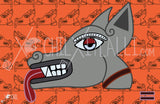 Dog day sign, # 10 Itzcuintli Aztec Glyph: Print / Sticker / Magnet / Button / Pocket Mirror