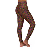 Enter the Void of Fire  High Waisted Leggings