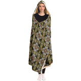 Turtle Island Kaleidoscope Hooded Blanket
