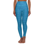 Tlaloc Papel Picado  High Waisted Leggings