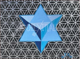 Blue Merkaba - 12 x 18 Original Canvas