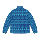 Papel Picado Tlaloc Men's Puffer Jacket