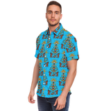 Children of the corn Short Sleeve Button Down Shirt