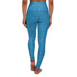 Tlaloc Papel Picado  High Waisted Leggings