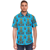 Children of the corn Short Sleeve Button Down Shirt
