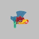 Vulture Freeform Beach Towel