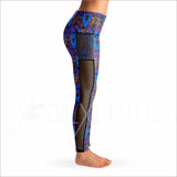 Mushwomb Mesh Pocket Legging - Mesh Pocket Legging - AOP