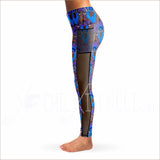 Mushwomb Mesh Pocket Legging - Mesh Pocket Legging - AOP
