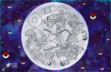 Skinbird Coyolxauhqui la diosa de la luna. 11 x 17 Print