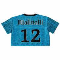 Malinalli #12 Cropped Football Jersey