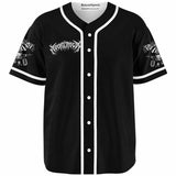 Tezcatlipoca Baseball Jersey -Black