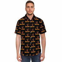 Guardians of the harvest Short Sleeve Button Down Shirt