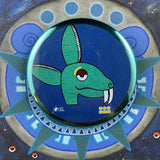 Tochtli day sign, #8 Rabbit Aztec Glyph: Print / Sticker / Magnet / Button / Pocket Mirror