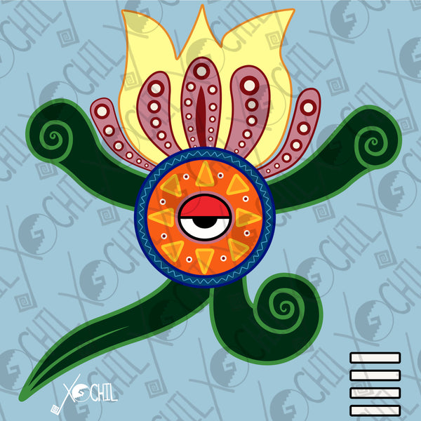Aztec Tribal Symbol' Sticker